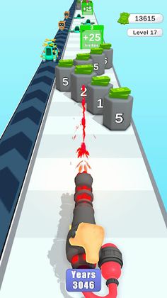 Ray Gun Run - Screenshot 2