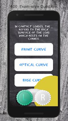 OptiQuiz Contact Lenses - Screenshot 2