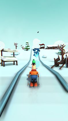 Ski Run 3D - Screenshot 4