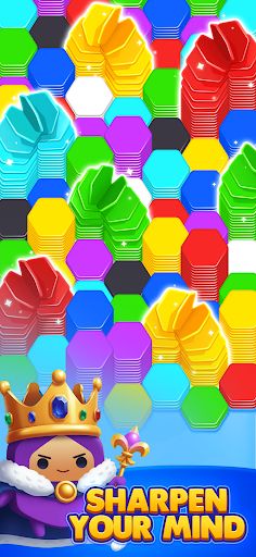 HexaGo - Sorting Puzzle - Screenshot 1
