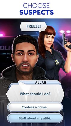 Crime Stories: Choose Your Pat - Screenshot 2