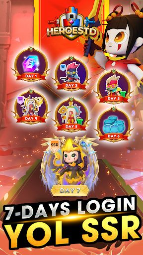 HeroesTD: Esport Tower Defense - Screenshot 2