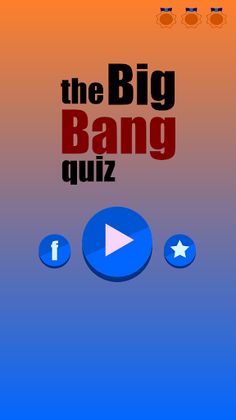 The Big Bang Quiz - Screenshot 1