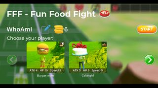 Fun Food Fight - Screenshot 1