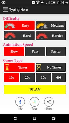 Typing Hero - Screenshot 1