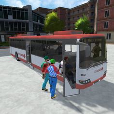 City Bus Parking Game - Screenshot 1