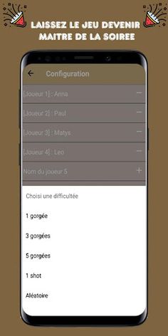 Truth Or Drink, jeu de tise - Screenshot 2