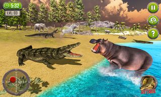 Hungry Animal Crocodile Attack - Screenshot 3
