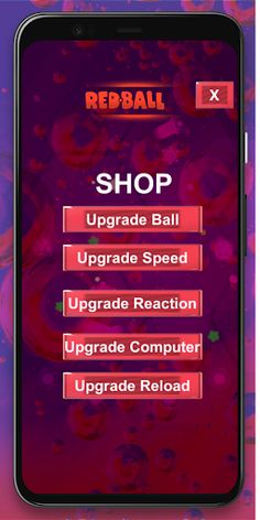 Tiltyball Red Game - Screenshot 1