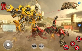 Robot Car Transform Crime City - Screenshot 3