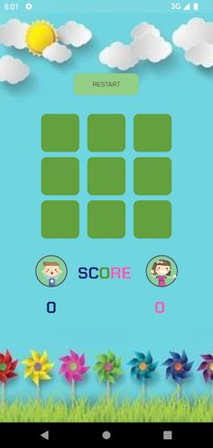 Kids Tac Toe - Screenshot 1