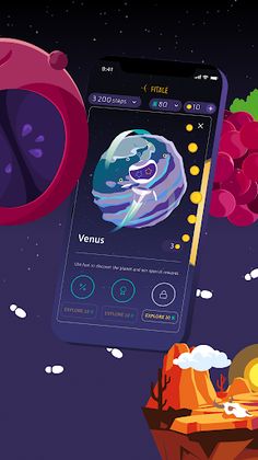 Fitale: fit game in space - Screenshot 2