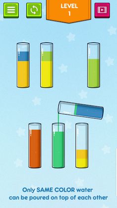 Water Color Sort Puzzle - Mast - Screenshot 4