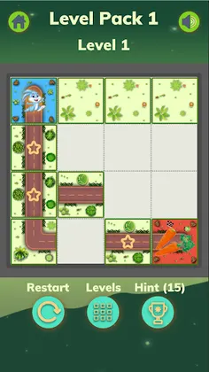 Unblock the Ball: Bunny game - Screenshot 4