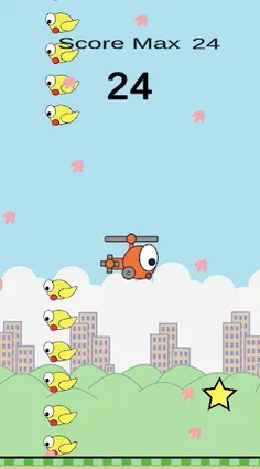 Helicopter vs Birds - Screenshot 4