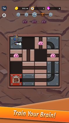 Lonely Walker: Slide Puzzle - Screenshot 3