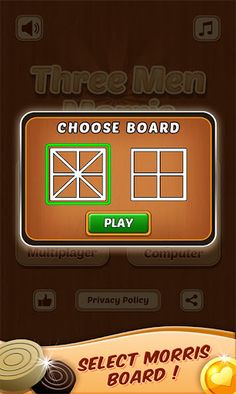 Three Men's Morris Board Game - Screenshot 2