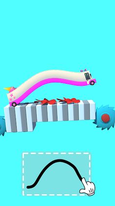 Car Bridge 3D: Draw to Save - Screenshot 2