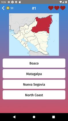 Nicaragua: Departments & Provi - Screenshot 2