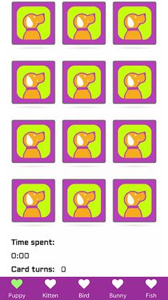 Pet Memory Game - Screenshot 1