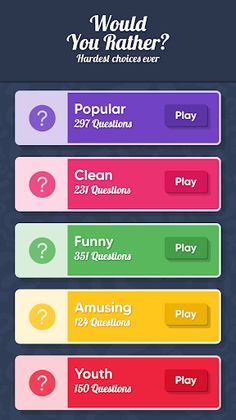 Would You Rather: Hard choices - Screenshot 1