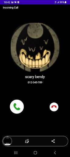 fake call skeleton sans prank - Screenshot 4