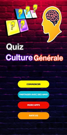 Culture Générale Quiz - Screenshot 1