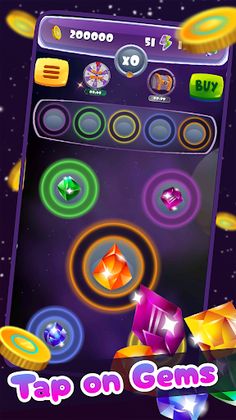 Gem Time - Color Rings Clicker - Screenshot 1