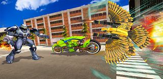 Pigeon Robot Bike Transform 3D - Screenshot 1
