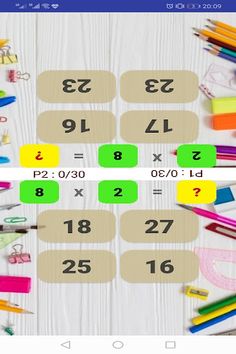 جدول الضرب تحدي الرياضيات - Screenshot 3