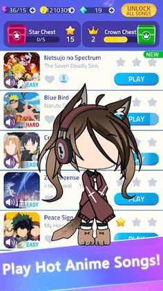 Gacha Piano Tiles - Screenshot 1