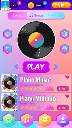 Diki Duki Dariel Piano Tiles - Screenshot 1
