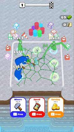 Craft & Mine : Rainbow Friends - Screenshot 2