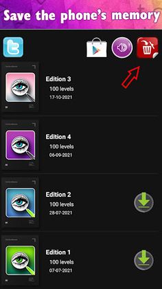 Seek and Find differences game - Screenshot 1