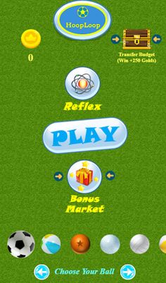 Hoop Loop (A Magical Ball Game - Screenshot 1