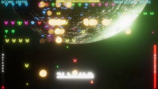 Neon Invaders - Screenshot 1