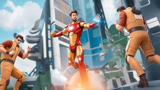 Iron Hero Man Iron Robot Games - Screenshot 1