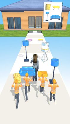 Home Design Run - Screenshot 2