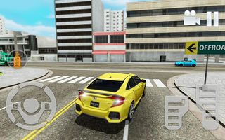 Civic Car Simulator Civic Game - Screenshot 2