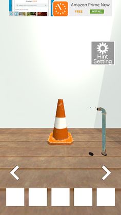 Escape from Cones Room - Screenshot 2