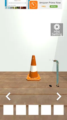 Escape from Cones Room - Screenshot 2