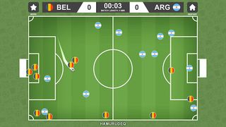 Country Marble Soccer Goal Pro - Screenshot 1