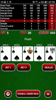 Atp Video Poker - Screenshot 3