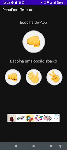 Pedra Papel e Tesoura - Screenshot 1