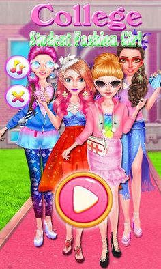 College Student Fashion Girl - Screenshot 2