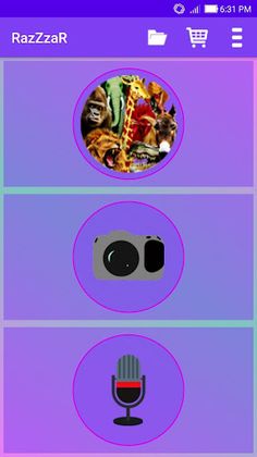 RazZzaR - 3D game, camera mask - Screenshot 1