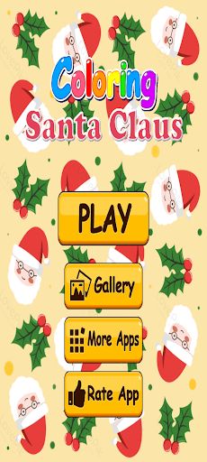 Coloring Santa Claus - Screenshot 1