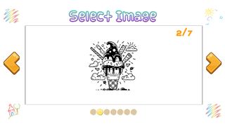 Candy Ice Cream Coloring Book - Screenshot 2