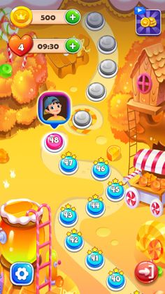 Sweet Candy Canes Island - Screenshot 2