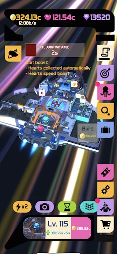 Idle FTL Starship - Screenshot 3